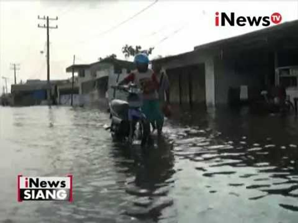 Banjir rob rendam ribuan warga di Medan Belawan, Sumatra Utara - iNews Siang 08/06