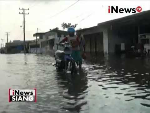 Banjir rob rendam ribuan warga di Medan Belawan, Sumatra Utara - iNews Siang 08/06
