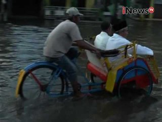 Download Video: Dampak banjir ROB, banjir genangi jalur pantura Kaligawe - iNews Siang 14/06