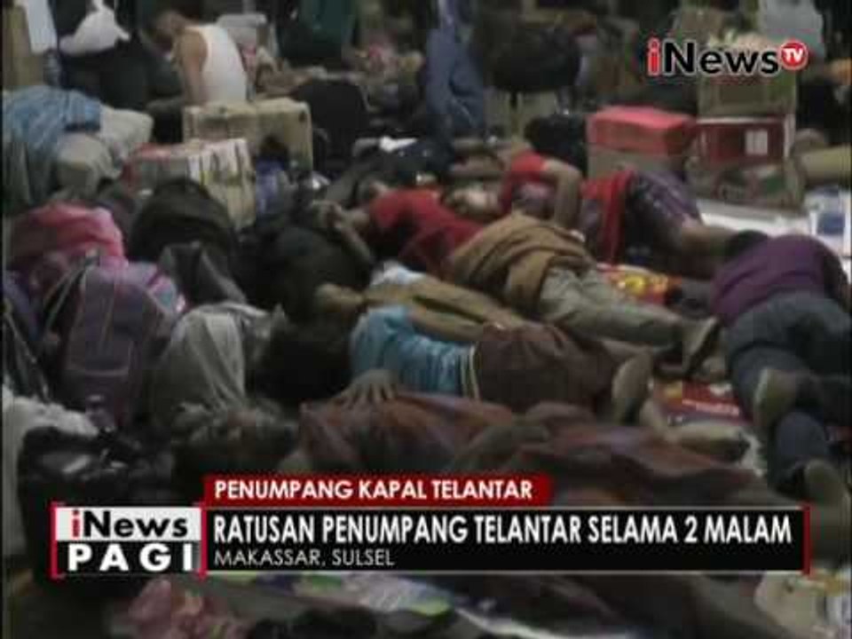 Penumpang kapal terlantar selama 2 malam - iNews Pagi 17/06