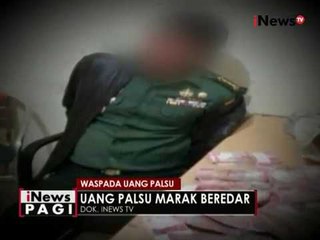 Jelang lebaran, waspada peredaran uang palsu yang semakin marak - iNews Pagi 16/06