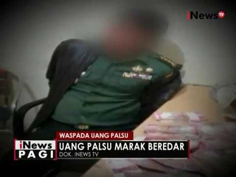 Jelang lebaran, waspada peredaran uang palsu yang semakin marak - iNews Pagi 16/06