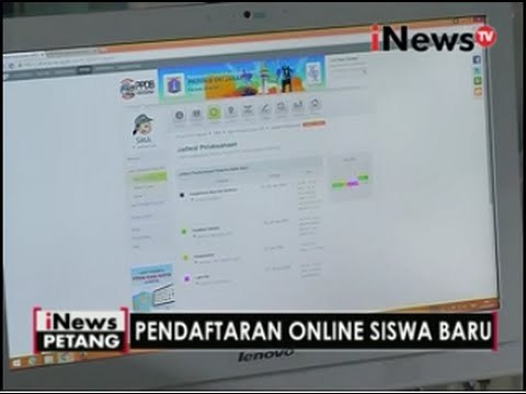 Pendaftaran siswa baru secara online sudah normal - iNews Petang 21/06