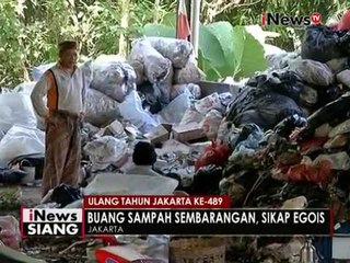 Babe Idin, tulus dan ikhlas memperhatikan kali Pesanggrahan - iNews Siang 22/06