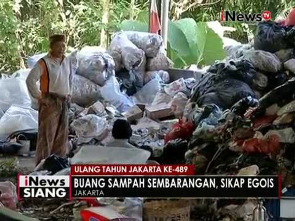 Babe Idin, tulus dan ikhlas memperhatikan kali Pesanggrahan - iNews Siang 22/06