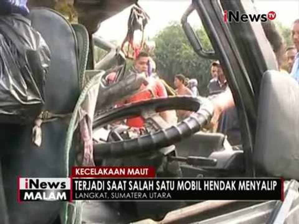 Diduga alami kerusakan rem, truk hilang kendali dan menabrak truk berhenti - iNews Malam 23/06