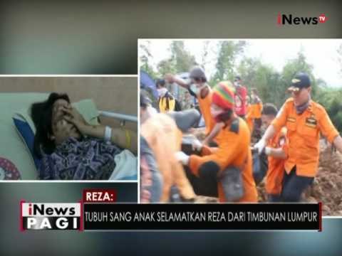 Setelah tertimbun longsor 12 jam, seorang ibu rumah tangga ditemukan selamat - iNews Pagi 23/06