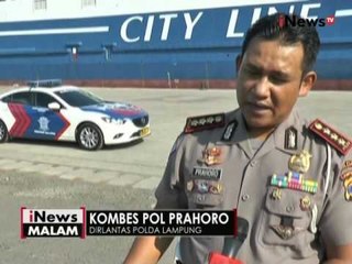 3 unit kapal feri disiapkan di jalur tol laut Lampung jelang arus mudik lebaran - iNews Malam 22/06