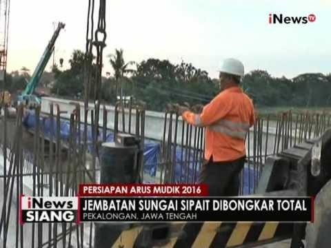 Jelang mudik lebaran, sejumlah jembatan di Jateng & Jatim diperbaiki - iNews Siang 24/06