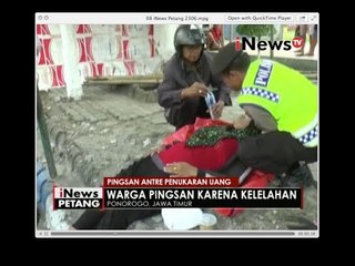 Demi menukarkan uang baru, ibu ini kelelahan dan pingsan - iNews Petang 23/06