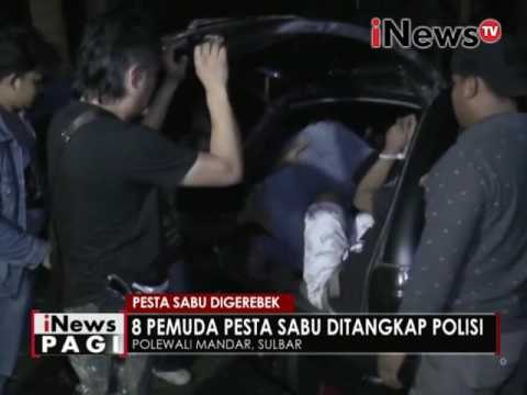 8 Pemuda pesta sabu di amankan polisi, Plewali Mandar - iNews Pagi 28/06