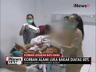 Download Video: Tambang batu bara meledak, 5 korban terpental dan terbakar, Sawah Lunto - iNews Siang 28/06