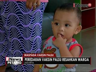 Bagaimana cara membedakan Vaksin asli dan Vaksi palsu - iNews Petang 27/06