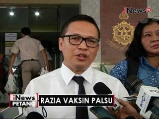Razia vaksi palsu, Bareskrim Polri tangkap 15 pelaku pembuat vaksin palsu - iNews Petang 29/06