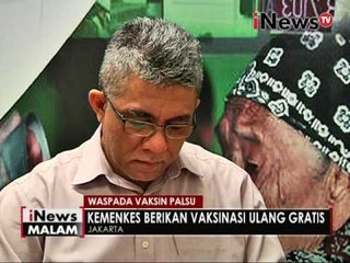 Kementrian Kesehatan akan berikan vaksin ulang - iNews Malam 29/06
