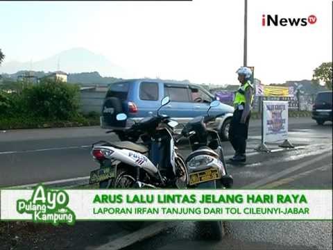 Live report : Arus mudik 2016, pantauan arus mudik di Tol Cileunyi, Jabar - iNews Pagi 01/07