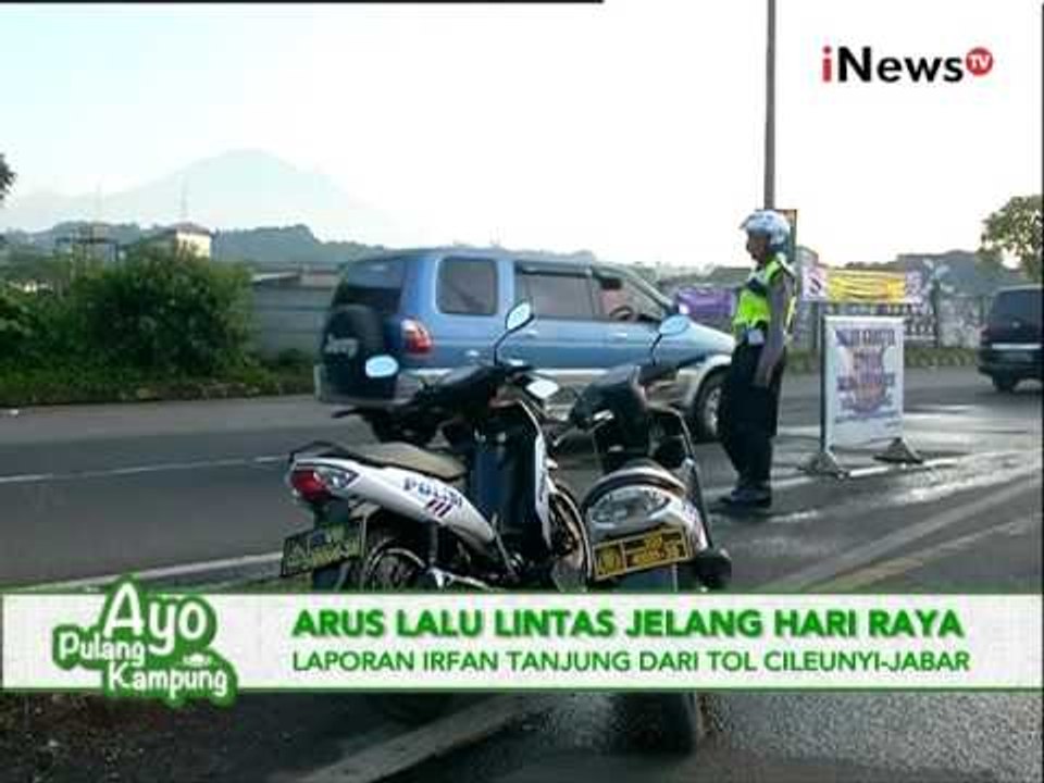 Live report : Arus mudik 2016, pantauan arus mudik di Tol Cileunyi, Jabar - iNews Pagi 01/07