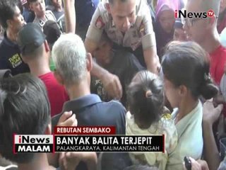 Ratusan warga berebut sembako gratis - iNews Malam 03/07