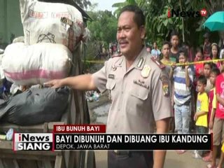 Tega, seorang ibu di Depok membunuh bayinya dan ditaruh di dalam plastik - iNews Siang 30/06