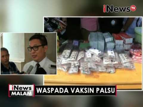 Bareskrim Polri duga peredaran dan penggunaan vaksin palsu disejumlah RS - iNews Malam 29/06