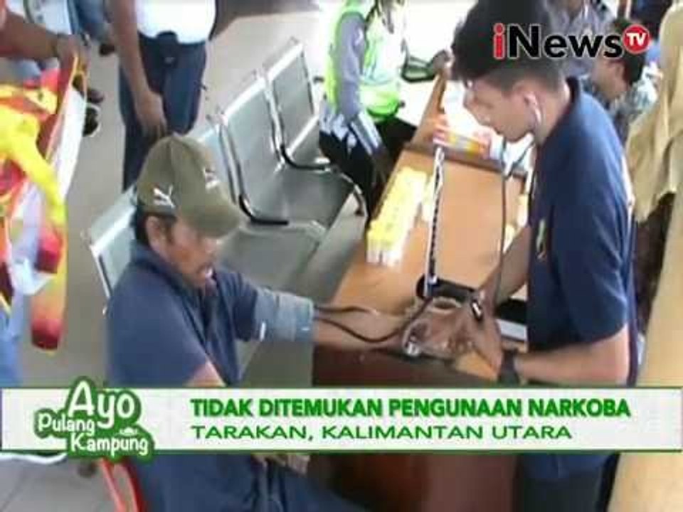 Dishub, Polri dan BNN lakukan tes urine pengmudi angkutan mudik - iNews Malam 30/06
