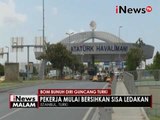 Pasca ledakan bom bunuh diri di bandara turki, kedatangan internasional ditutup - iNews Malam 29/06