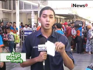 Live Report : Arus mudik 2016, kondisi di Stasiun Pasar Senen jelang lebaran - iNews Siang 04/07