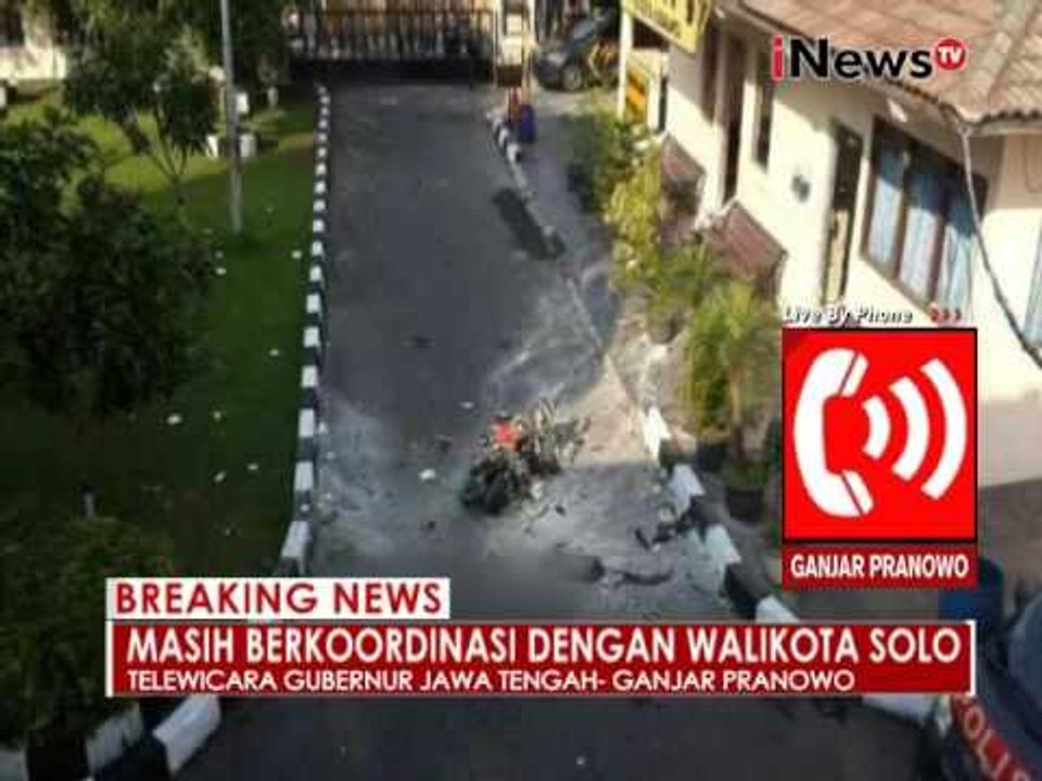 Live By Phone : Terkait teror bom bunuh diri di Polres Surakarta 05 - iNews Breaking News 05/07