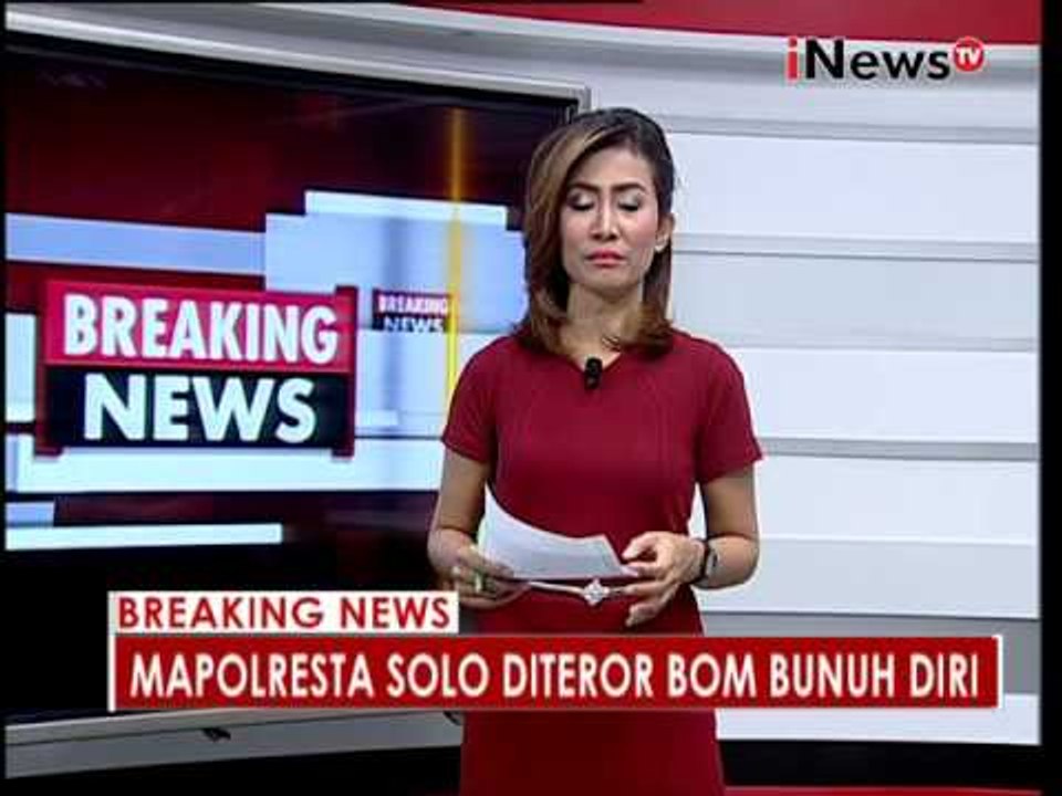 Live By Phone : Terkait teror bom bunuh diri di Polres Surakarta 04 - iNews Breaking News 05/07