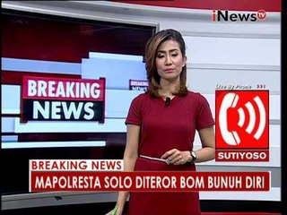 Live By Phone : Terkait teror bom bunuh diri di Polres Surakarta 15 - iNews Breaking News 05/07