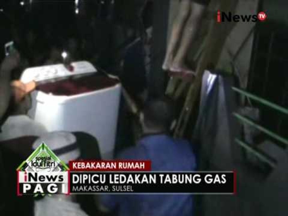Ditinggal takbiran, 2 rumah abis dilalap api di Makassar, Sulsel - iNews Pagi 06/07