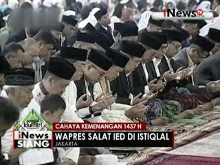 Usai salat Idul Fitri, Jokowi sempatkan diri bersilahturahmi dengan warga Padang - iNews Siang 06/07