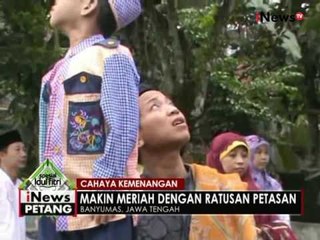 Rayakan lebaran, warga Banyumas terbangkan balon plastik raksasa - iNews Petang 06/07