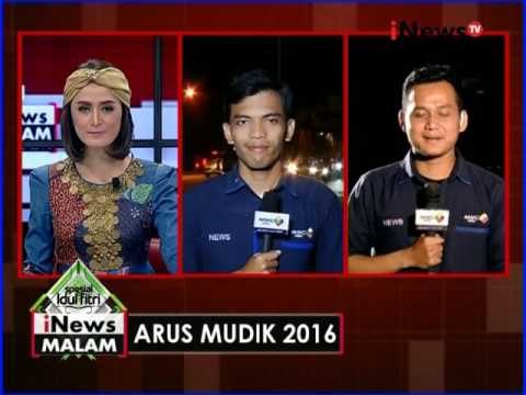 Live Report : Arus mudik 2016, laporan situasi tol Brebes dan Cileunyi, Jabar - iNews Malam 06/07