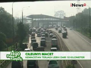 Kemacetan terjadi lebih dari 10 kilometer di Tol Cileunyi - iNews Pagi 08/07