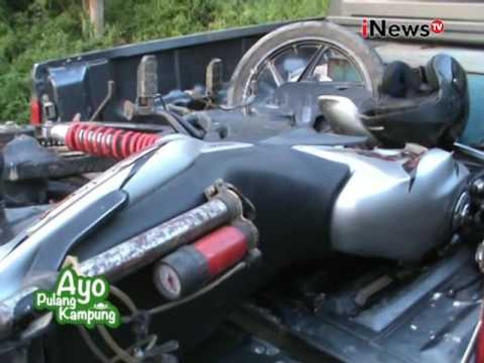 Arus mudik 2016, pasutri dan anak tewas dalam kecelakaan di Lintas Sumatera - iNews Petang 05/07