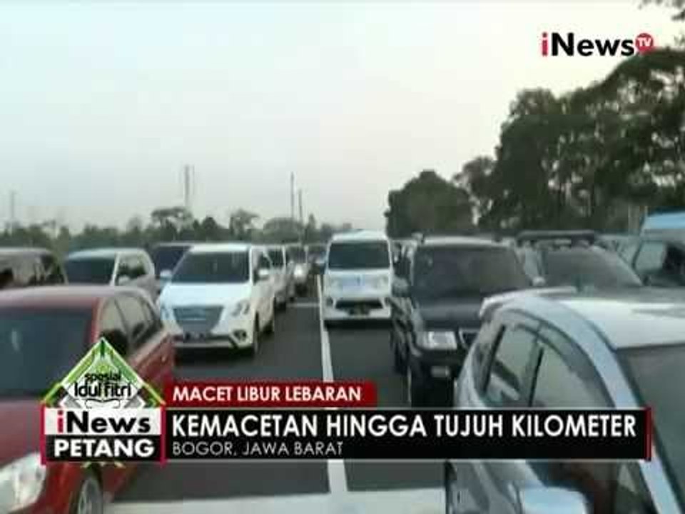 Arus mudik 2016, jalur Puncak macet hingga 7 km - iNews Petang 07/07