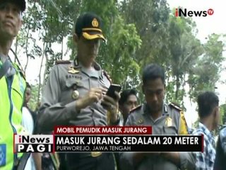 Sopir mengantuk, sebuah Mini Bus masuk ke dalam jurang di Purworejo - iNews Pagi 08/07