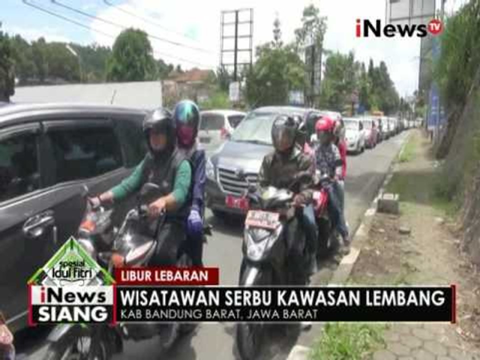 Libur lebaran, kawasan Lembang Bandung dipadati pengunjung - iNews Siang 07/07