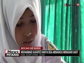 Setelah dirawat 1 bulan, bocah penderita gizi buruk kondisinya makin menurun - iNews Petang 12/07