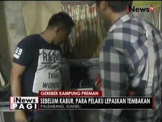 Polresta Palembang kembali gerebek kampung preman - iNews Pagi 12/07