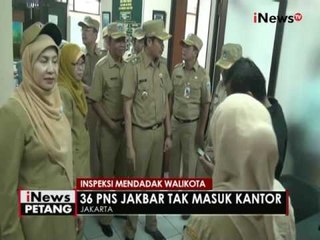 36 PNS di Jakarta Barat tidak masuk ke kantor - iNews Petang 11/07
