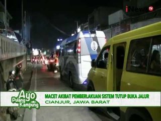 Arus balik lebaran 2016, antrian panjang 13 km terjadi di kawasan Cipanas - iNews Pagi 12/07