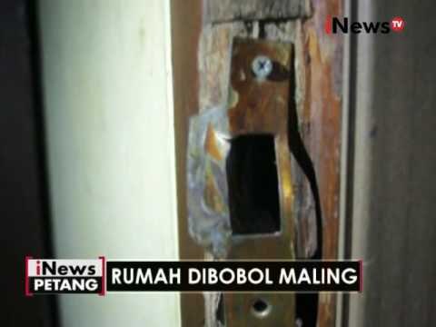 Rumah dibobol, barang - barang berharga ludes dibawa maling - iNews Petang 08/07