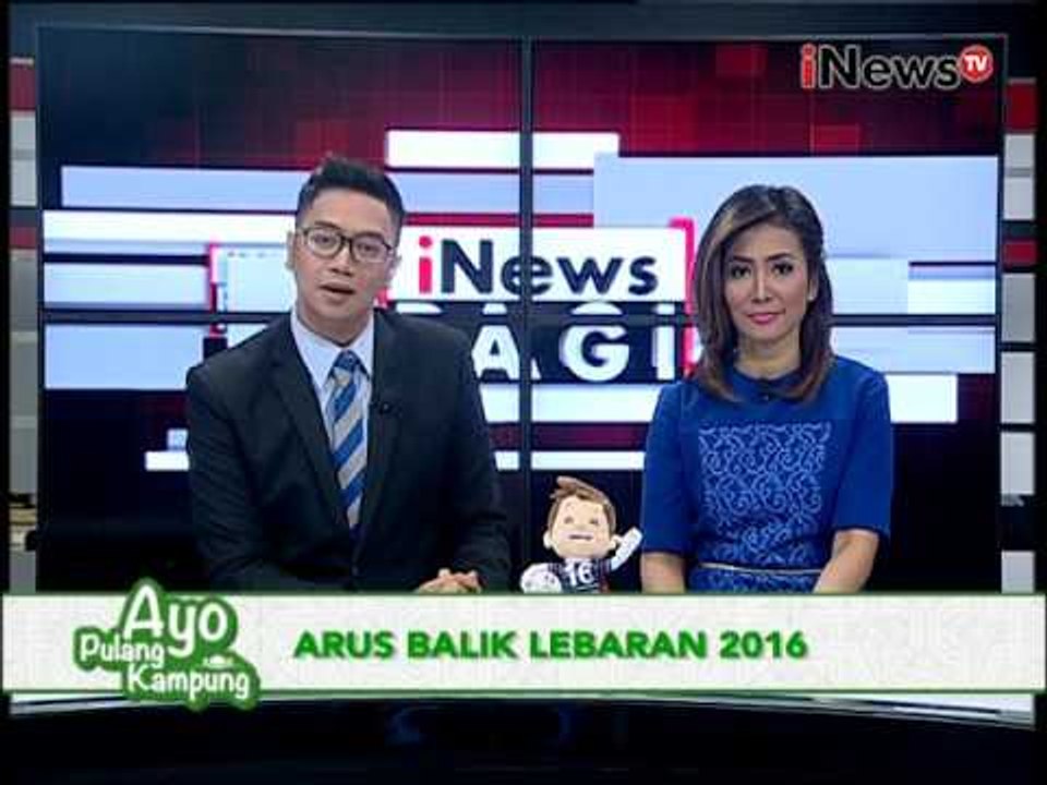 Ribuan kendaraan memadati disetiap ruas jalan arus mudik 2016  - iNews Pagi 11/07