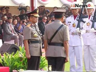 Upacara serah terima jabatan Jendral Badrodin Haiti ke Jendral Tito Karnavian - iNews Petang 14/07