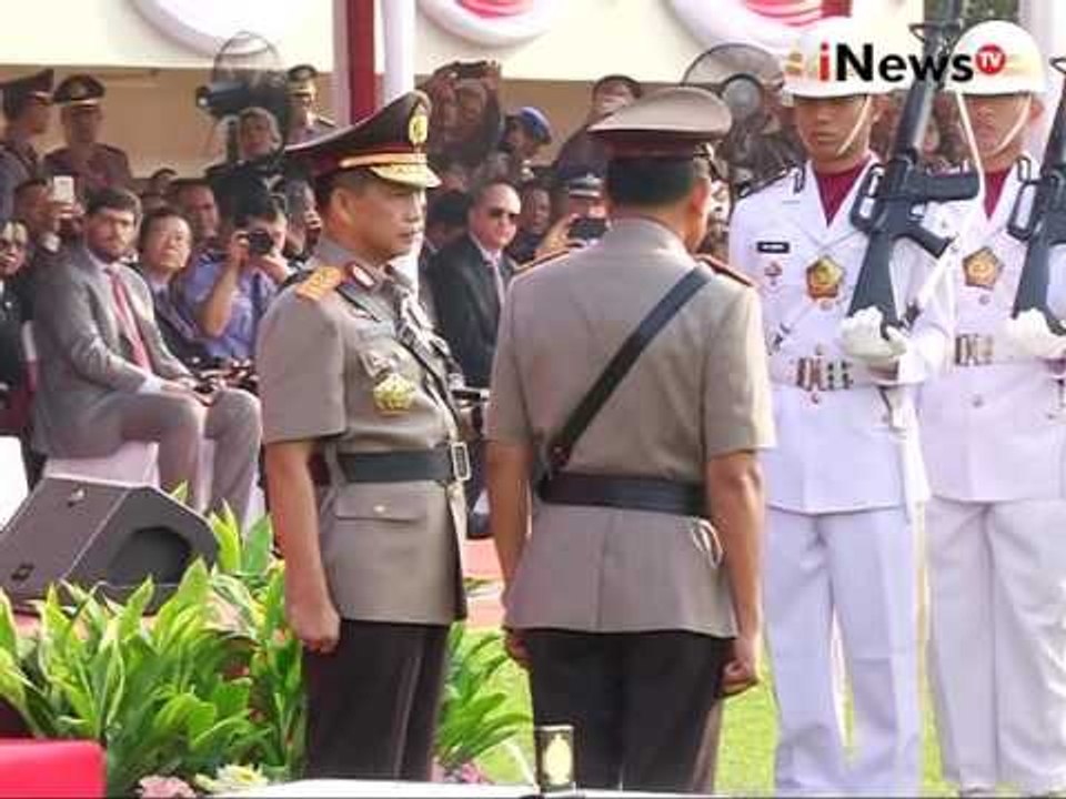 Upacara serah terima jabatan Jendral Badrodin Haiti ke Jendral Tito Karnavian - iNews Petang 14/07