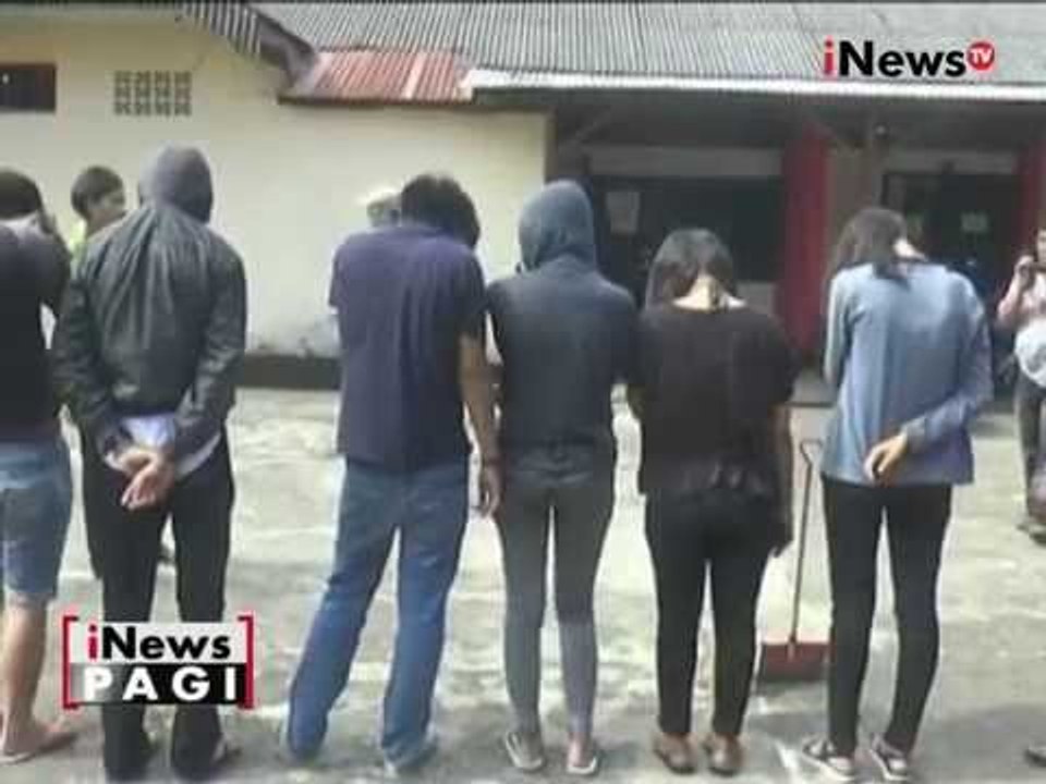 Kedapatan pesta sex dan miras, 6 mahasiswa di Palembang diamankan petugas - iNews Pagi 14/07