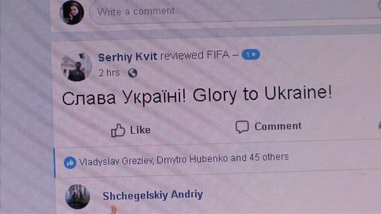 Shitstorm gegen FIFA nach 15.000 € Geldstrafe wegen Pro-Ukraine-Slogan