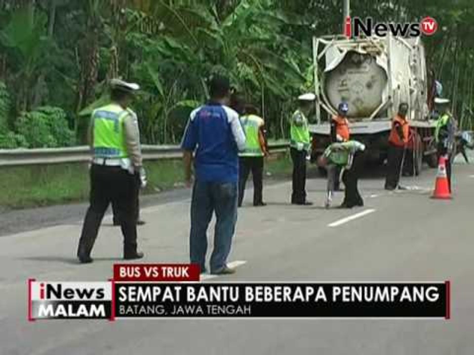 Setelah sempat melarikan diri, akhirnya supir bus menyerahkan diri ke Polisi - iNews Malam 17/07